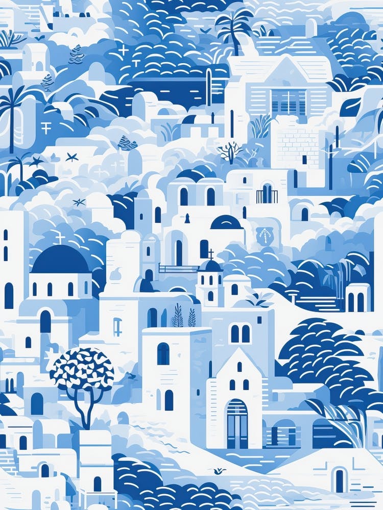 Mykonos Greece, Inspired Travel Pattern 1