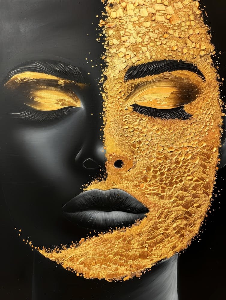 Gold Face 12