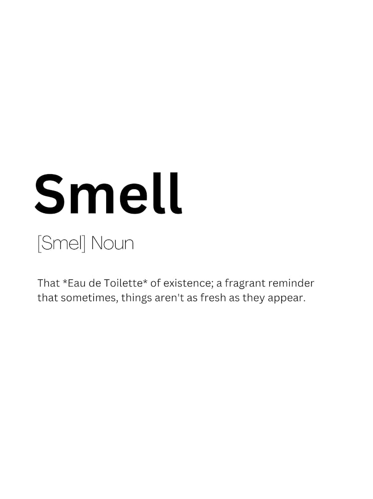 Smell Definition Meaning