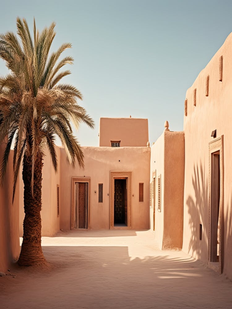 Moroccan Style House Summer Photography