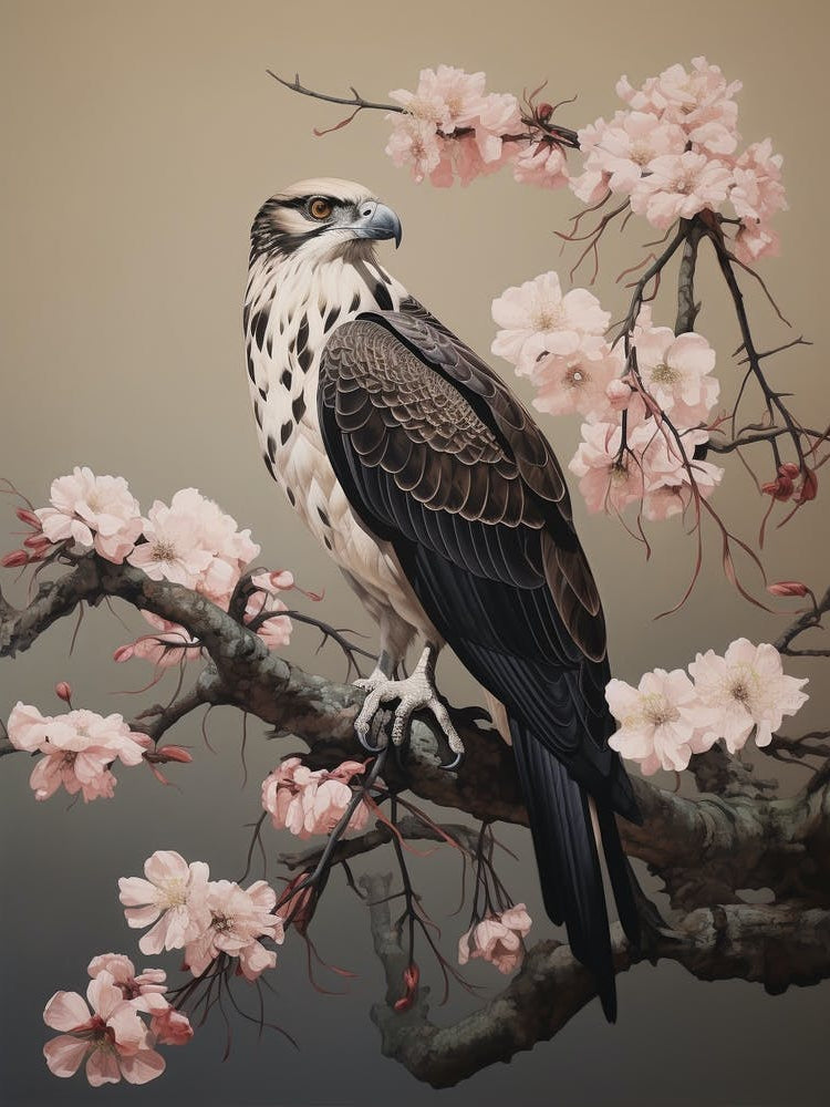 Dark And Moody Botanical Osprey 4