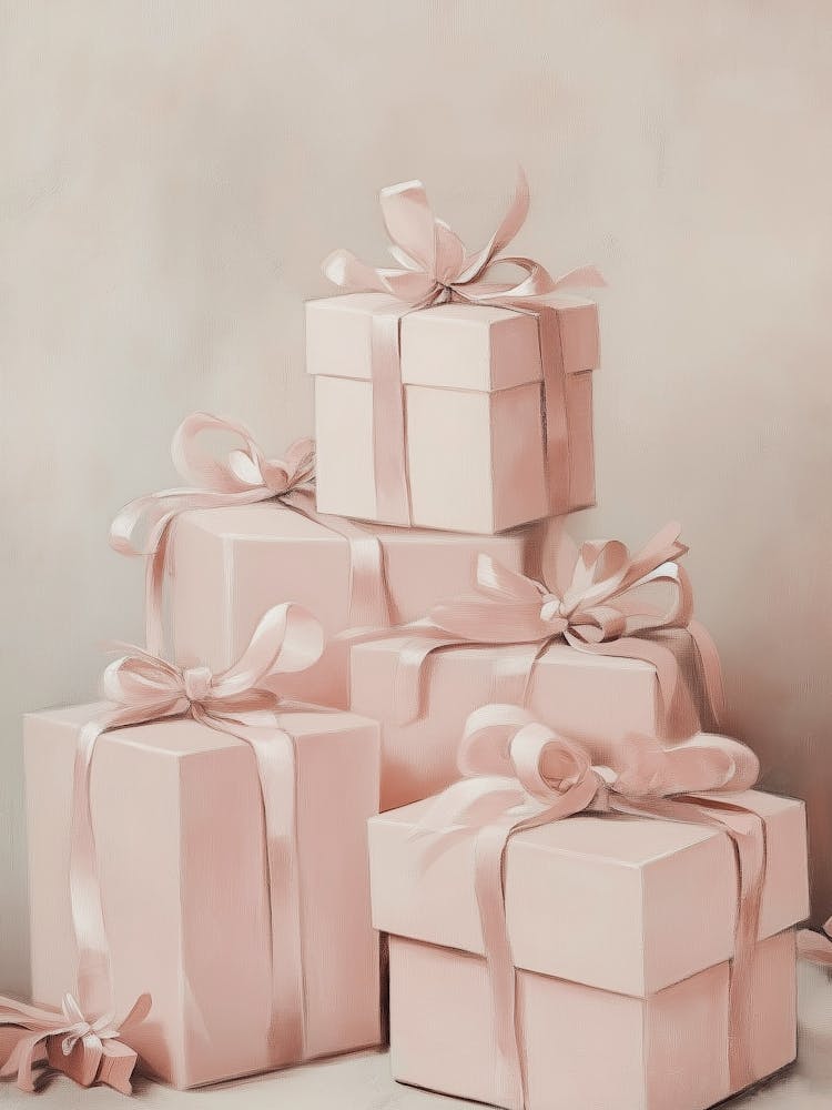 Pink Gift Boxes