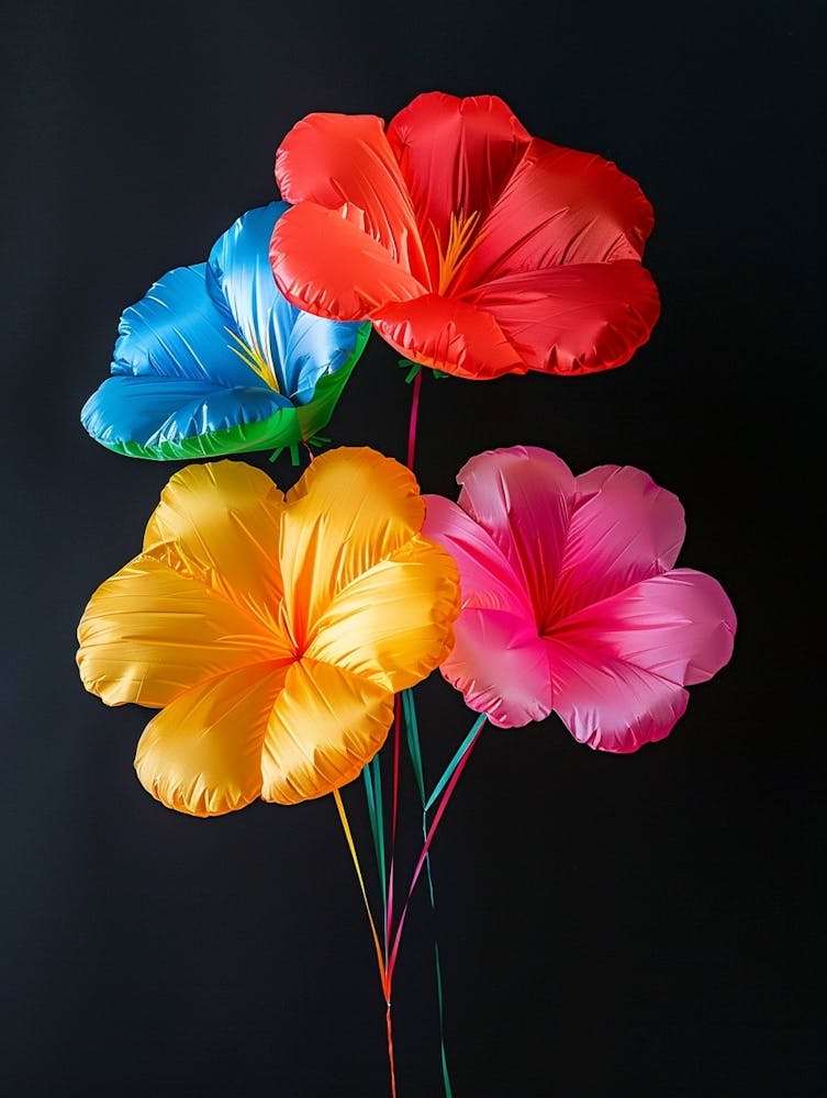 Bright Inflatable Flowers Nasturtium 2
