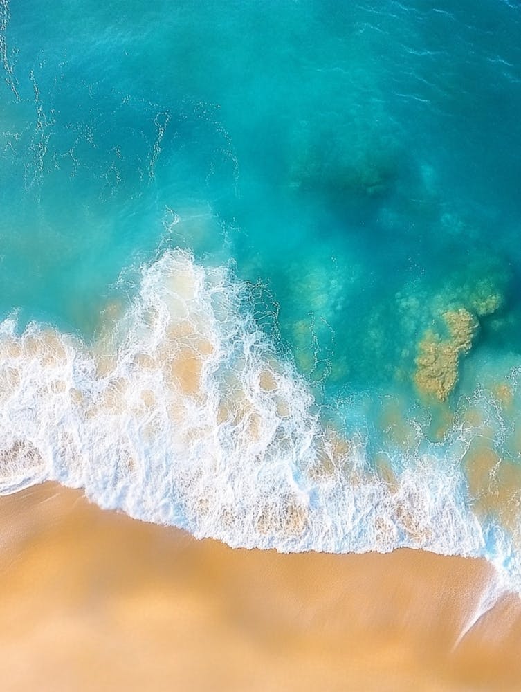 Aerial View Of A Beach 43
