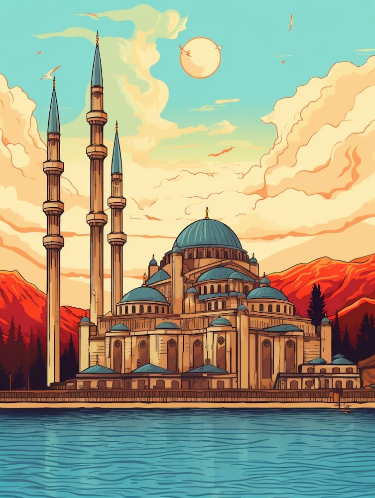 Sleymaniye Mosque Art Deco 1
