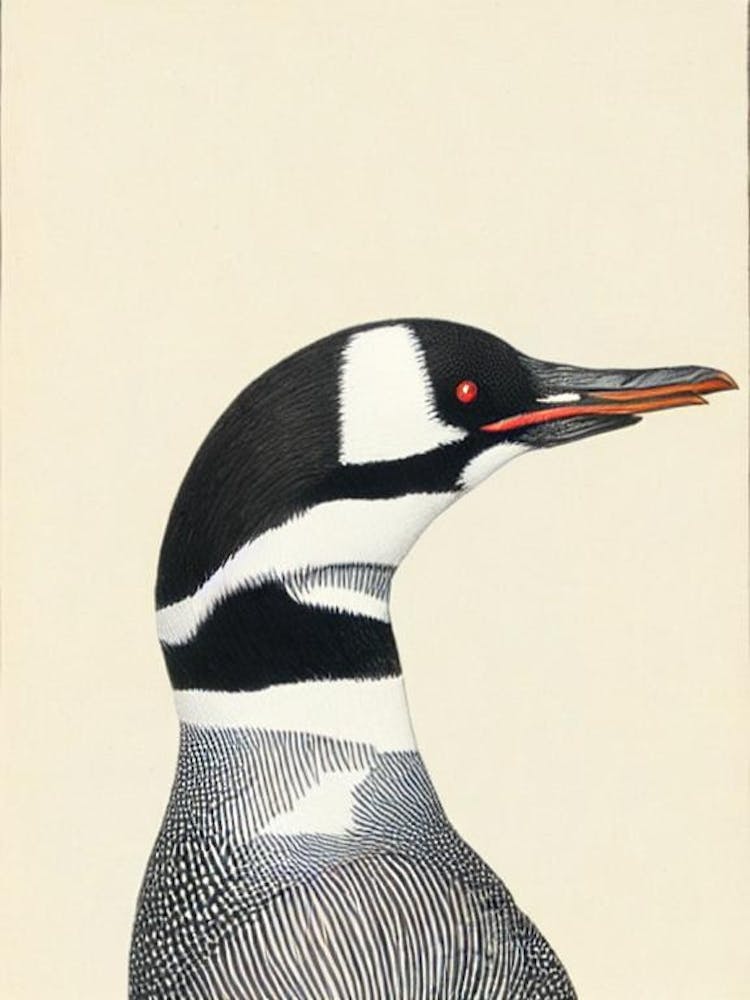 Common Loon Illustration Bird