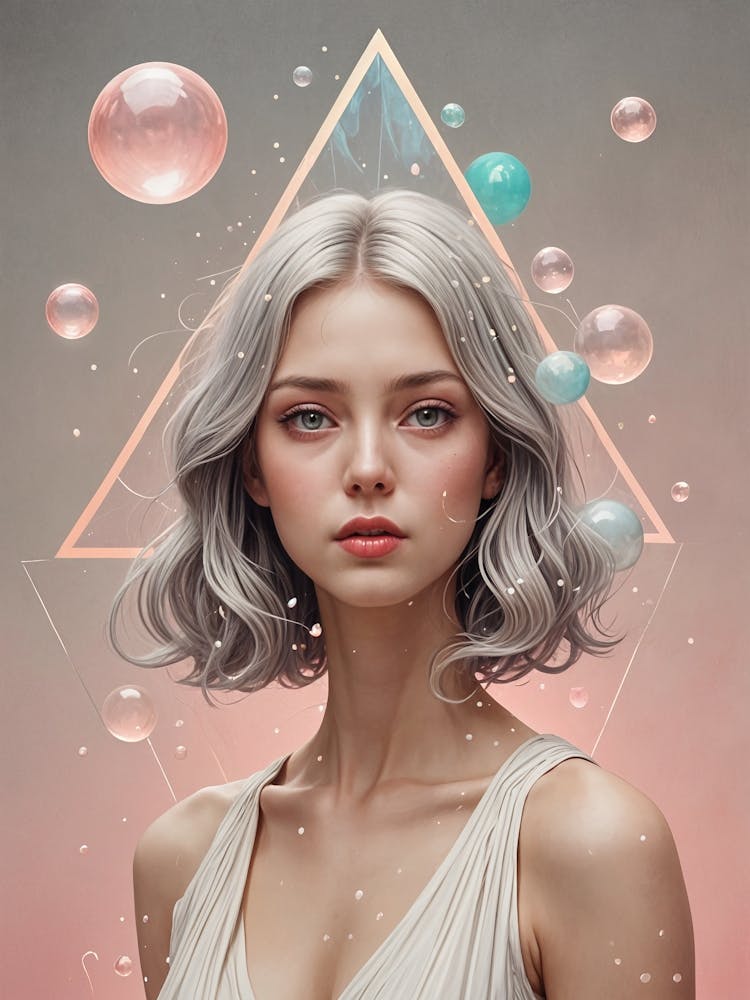 Girl With Bubbles