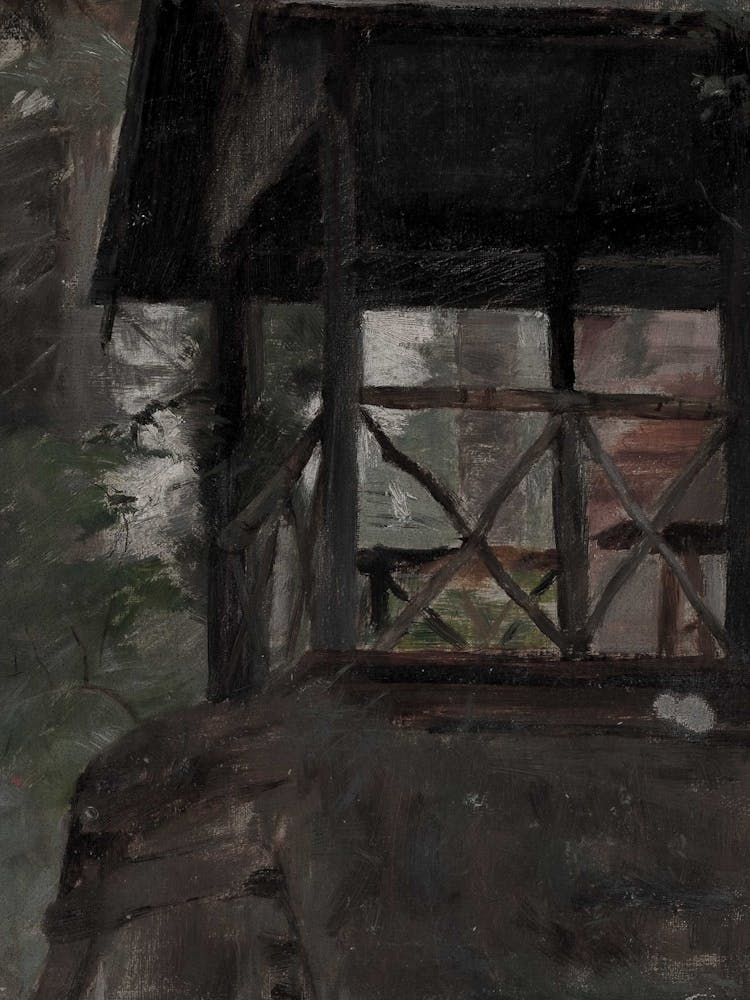 Hütte im Wald