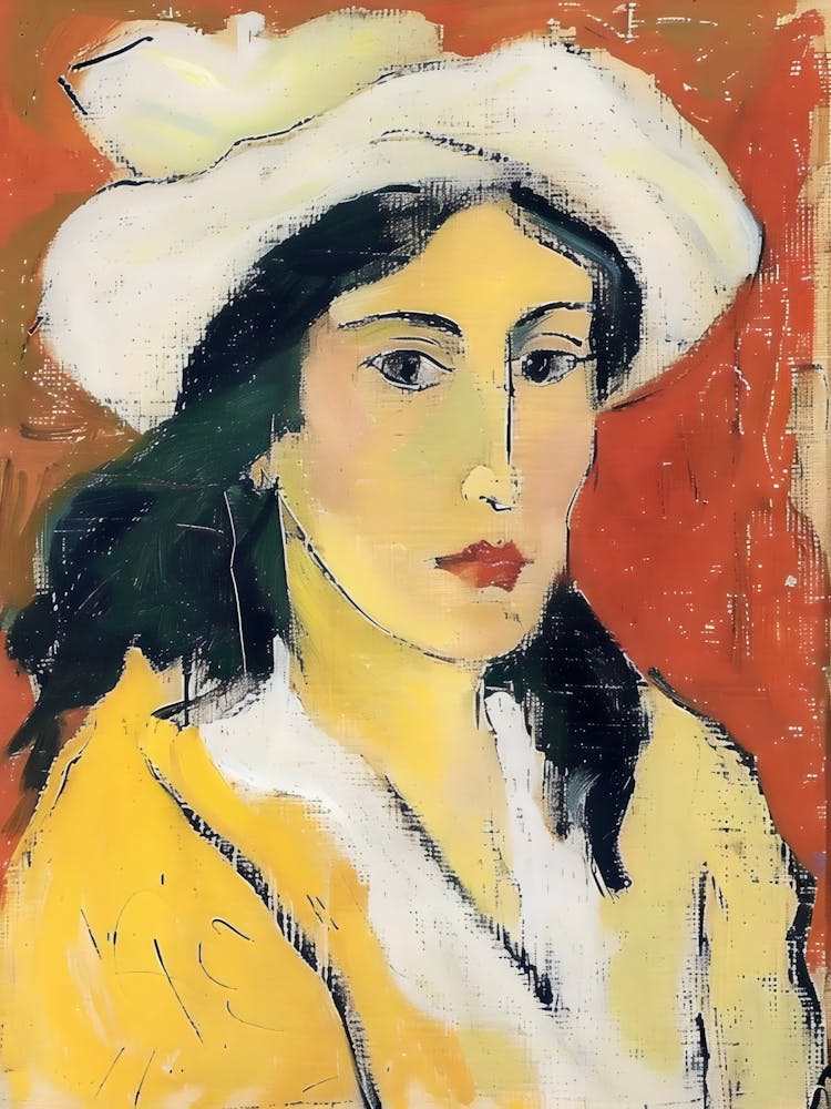 Woman In A Hat 19