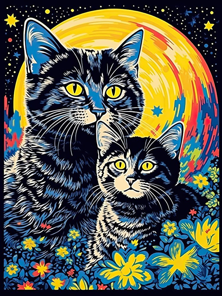 Cosmic Pawfection, Psychedelic Cats series