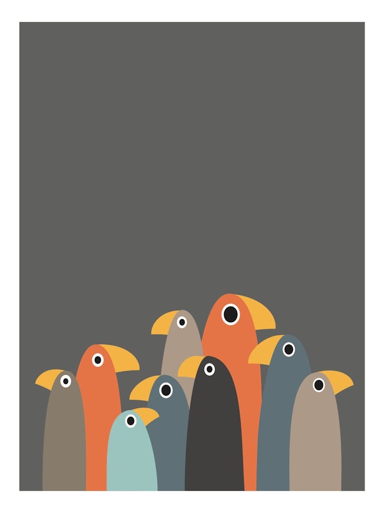 Minimalist Bird Print