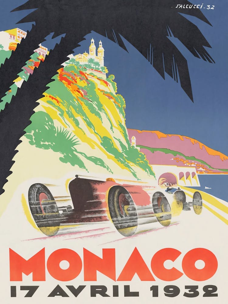 Vintage Monaco 17 Avril 1932