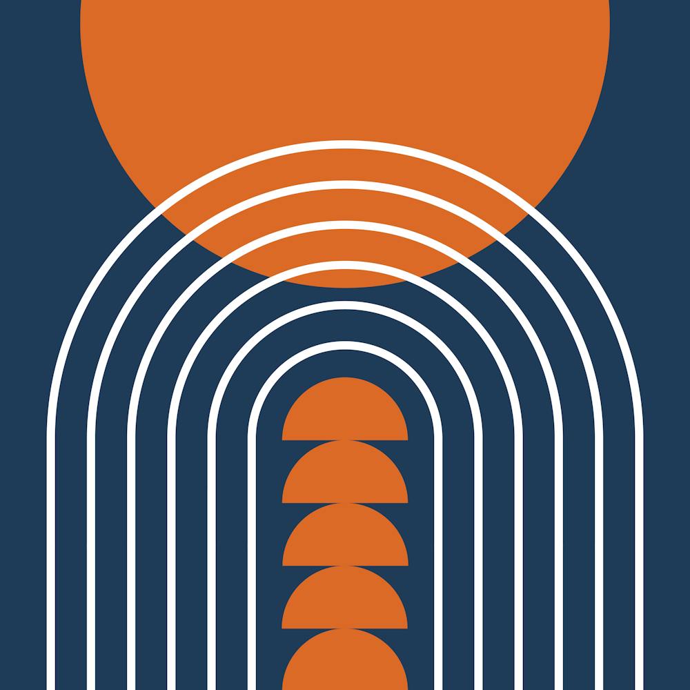 Modern Mid Century Gateway Sun Rainbow 2 In Schwarz Grau 02 1