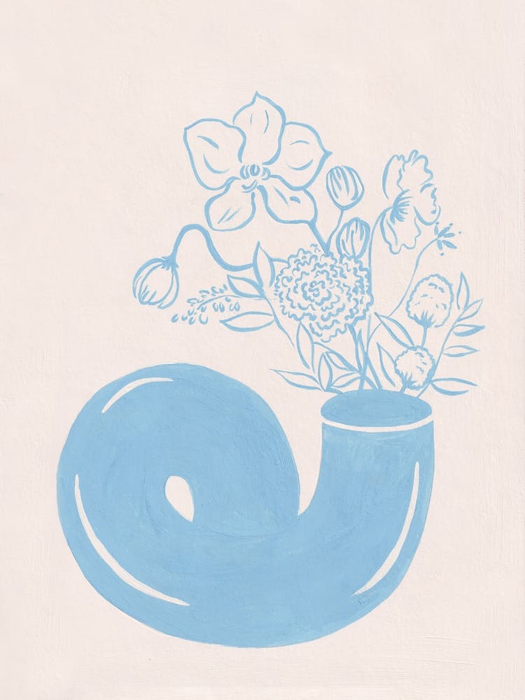 C Flower Vase by Jaron Su