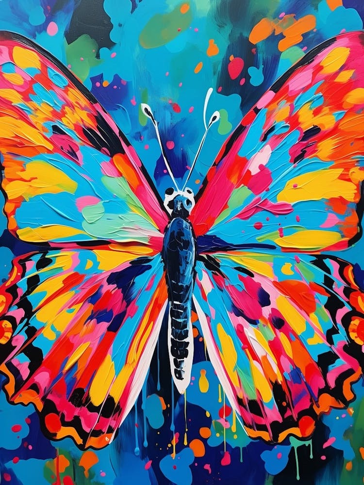 Pop Art Brimstone Butterfly 3
