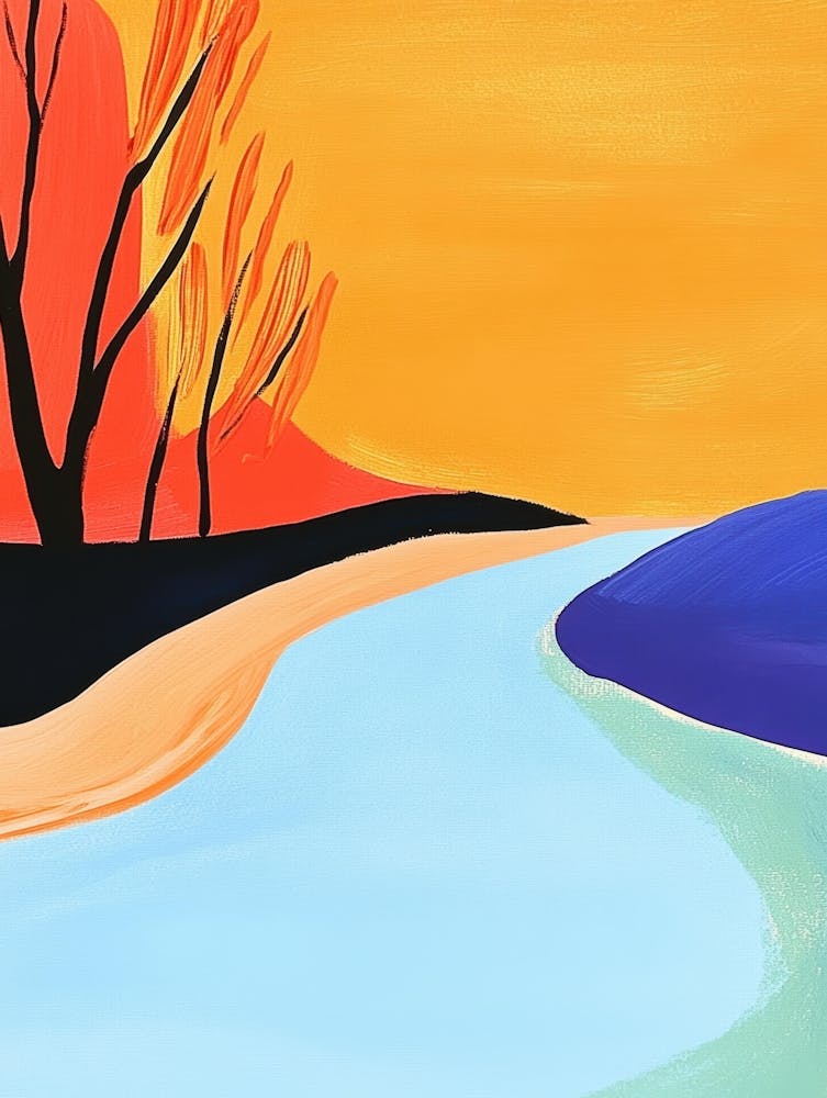 River Canvas Print