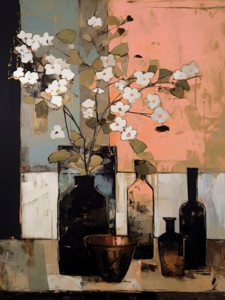 Still Life With White Blossoms
