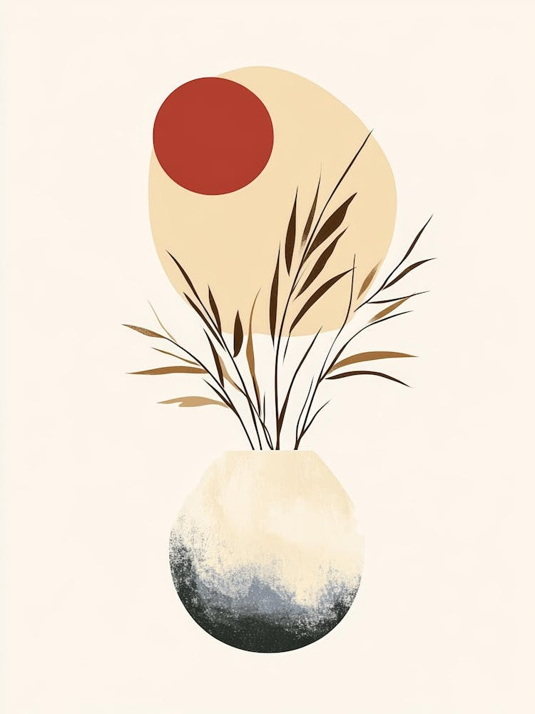 Vase Of Grass 1