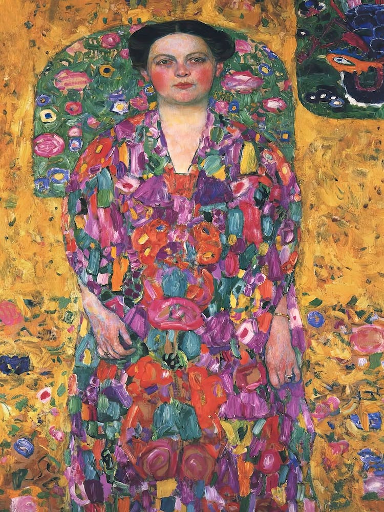 Portrait Of Eugenia Primavesi (1913), Gustav Klimt