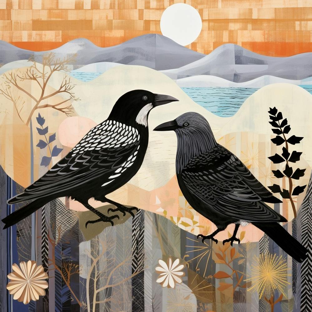 Bird In Nature Raven 3