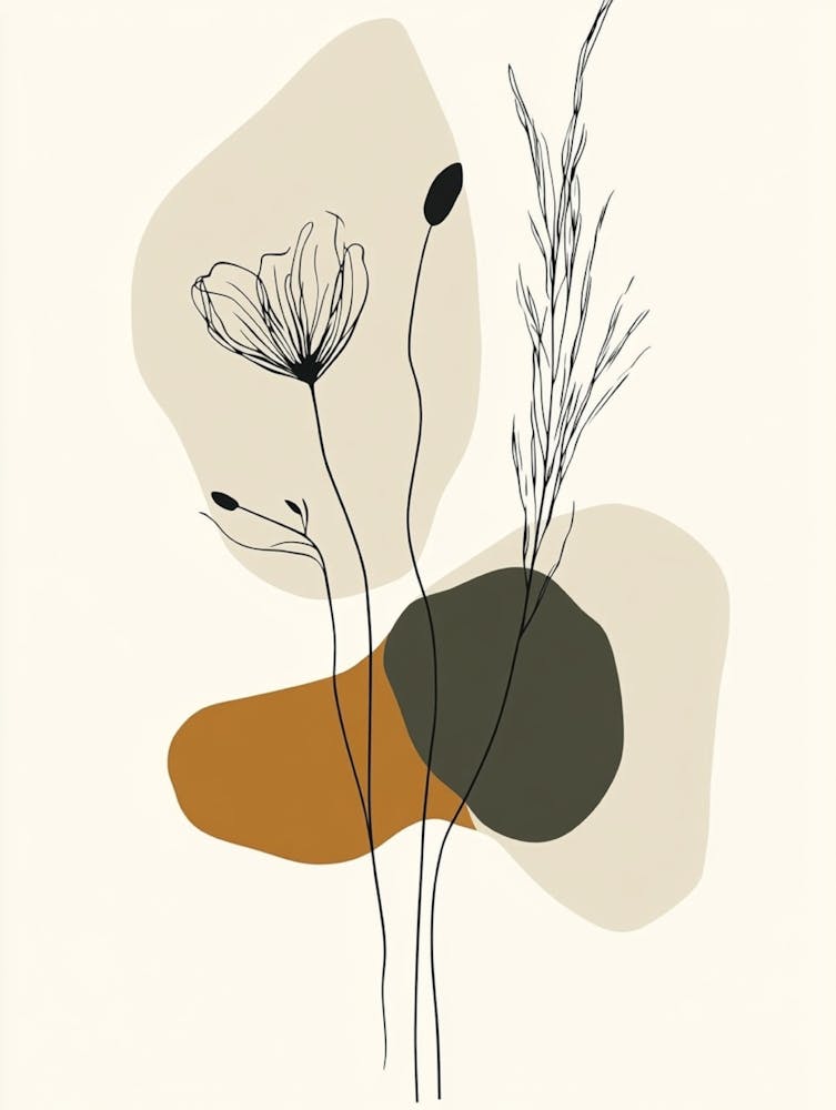 Abstract Floral Painting 8