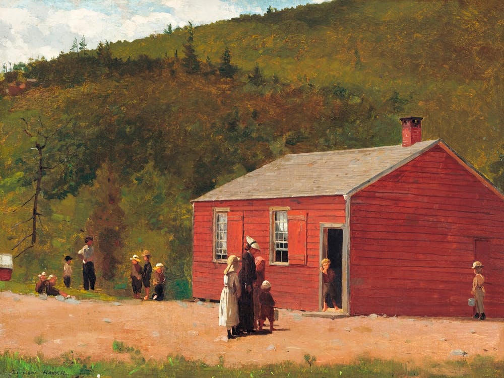 School Time (ca.1874), Winslow Homer