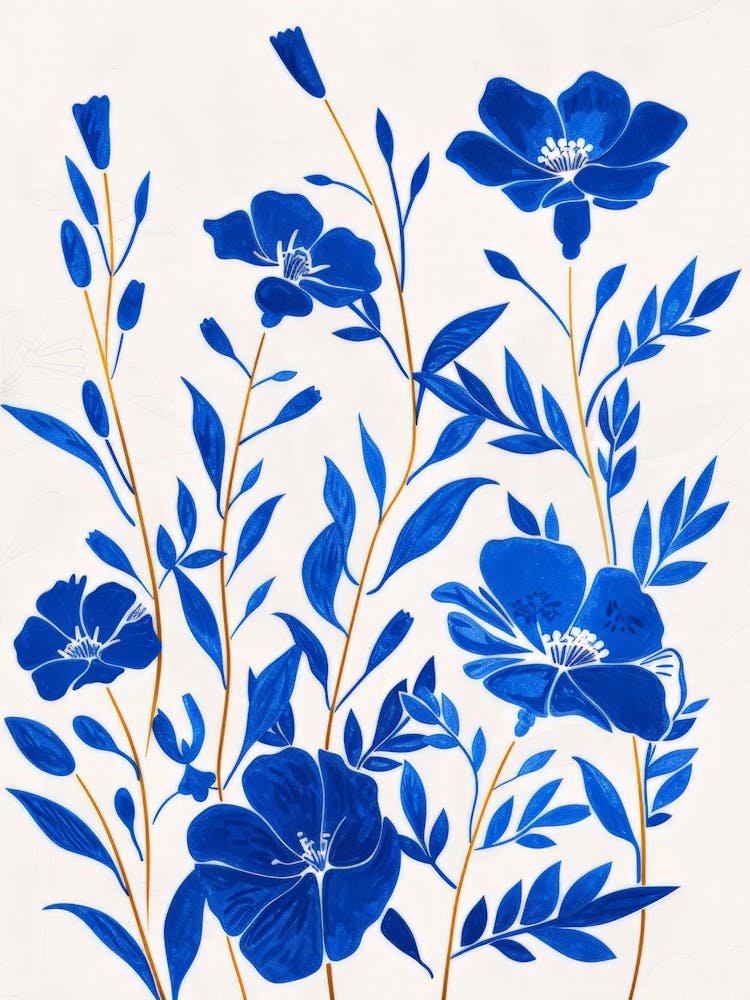 Blue Flowers 71