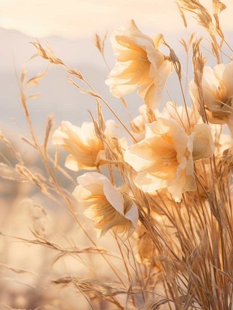 Boho Dried Flowers Evening Primrose 3