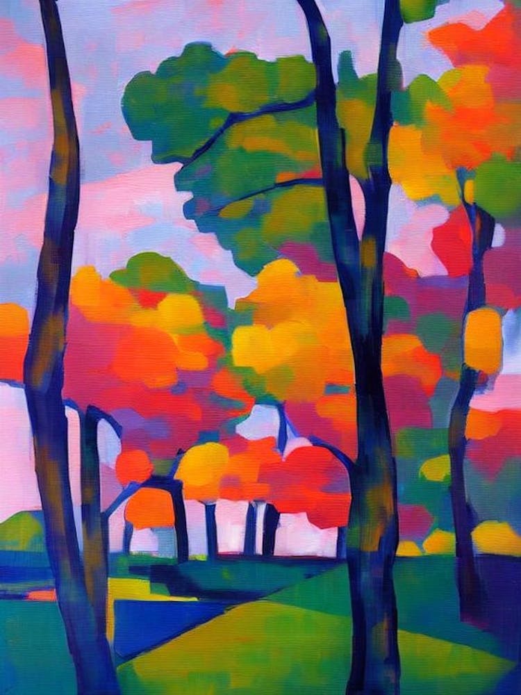 Yellow Poplar Tree Cubist