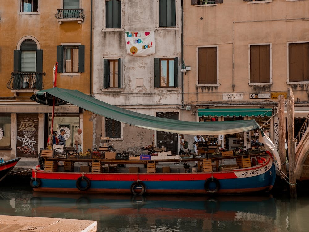 Bateau à Venise Italie