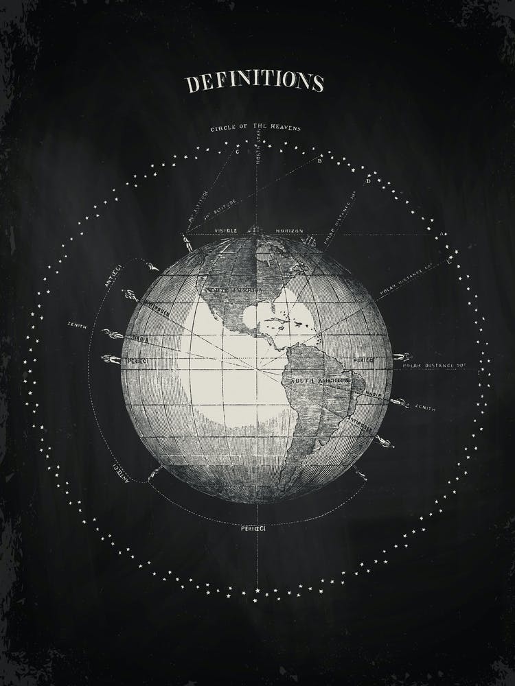 Definitions - Alchemy constellations poster