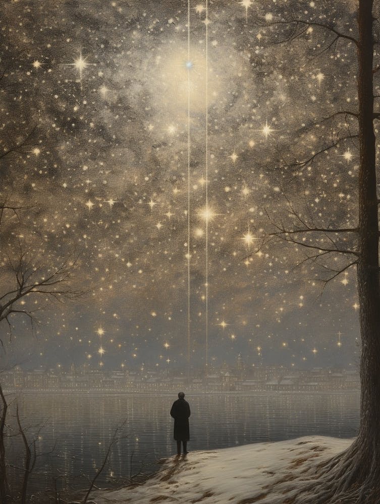Winter Night Scape 6