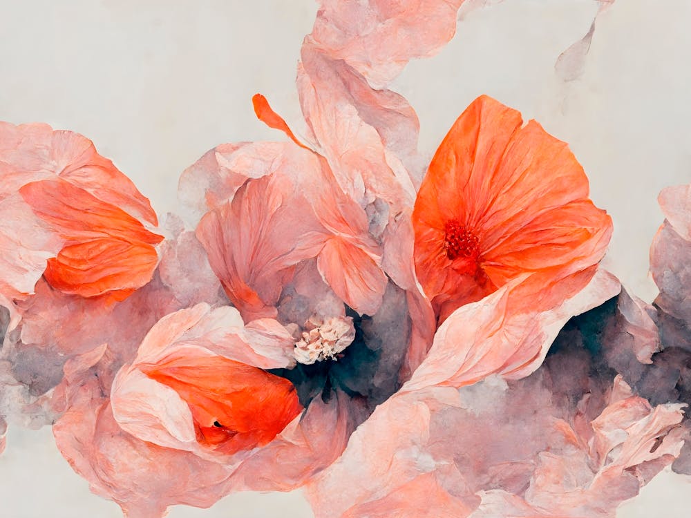 Persian Red flowers