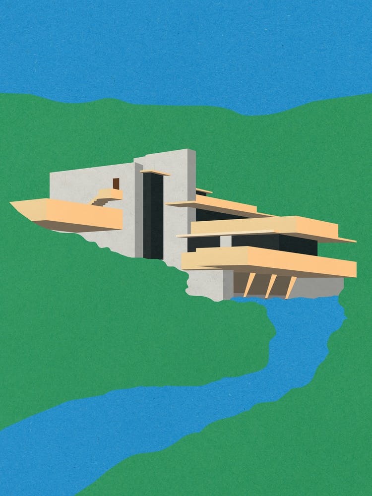 Frank Loyd Wright Falling Water