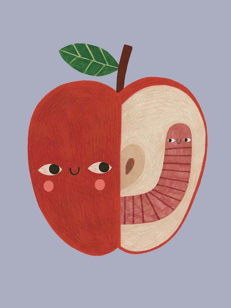 Apple And Worm