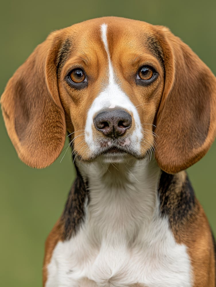 Beagle.Generated AI. Wall 2