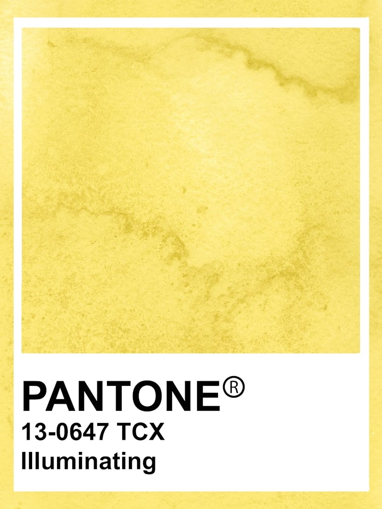 Pantone Illuminating Yellow