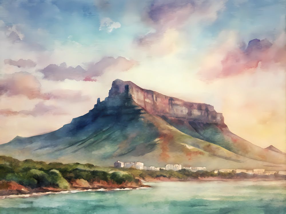 Kapstadt Südafrika Vintage