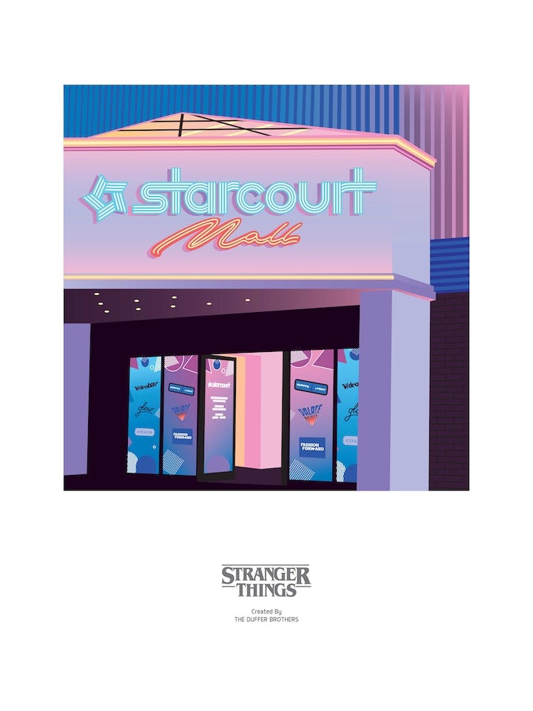 Stranger Starcourt Mall