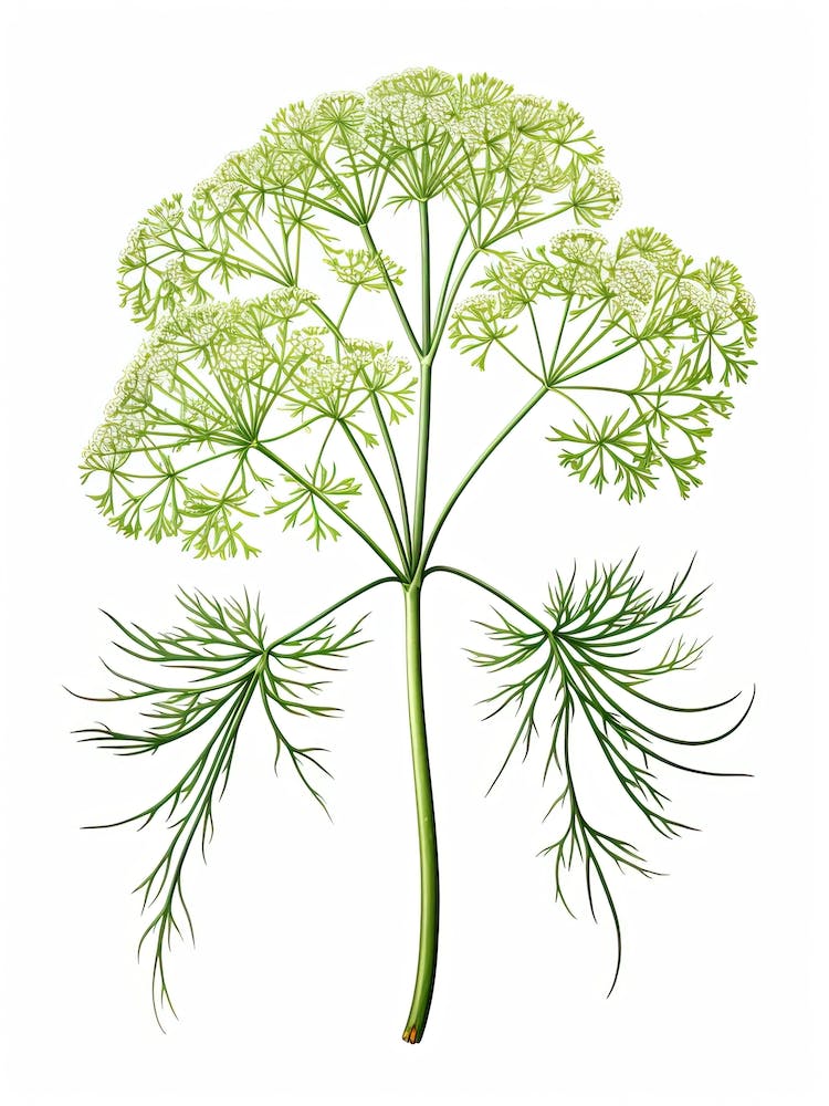 Dill Vintage Botanical Herbs 1