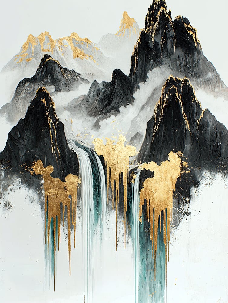 K2's Golden Peaks - Opulent Modernism