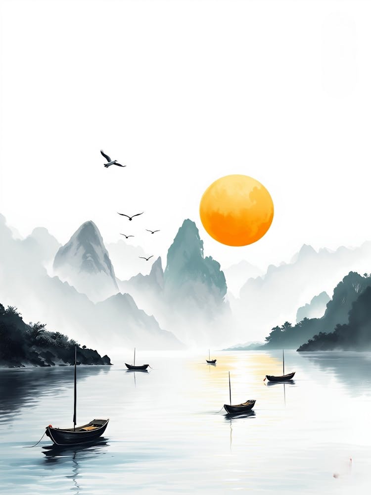 Asian Landscape Painting 7