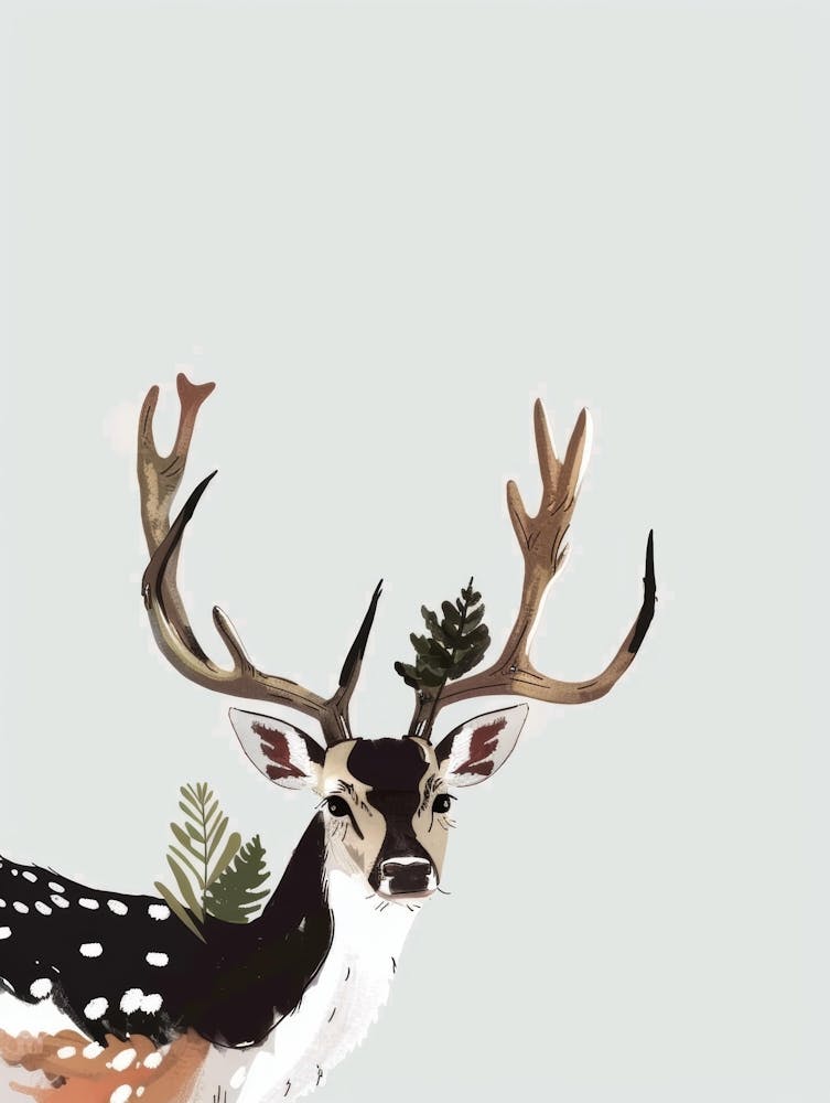 Deer Print 4