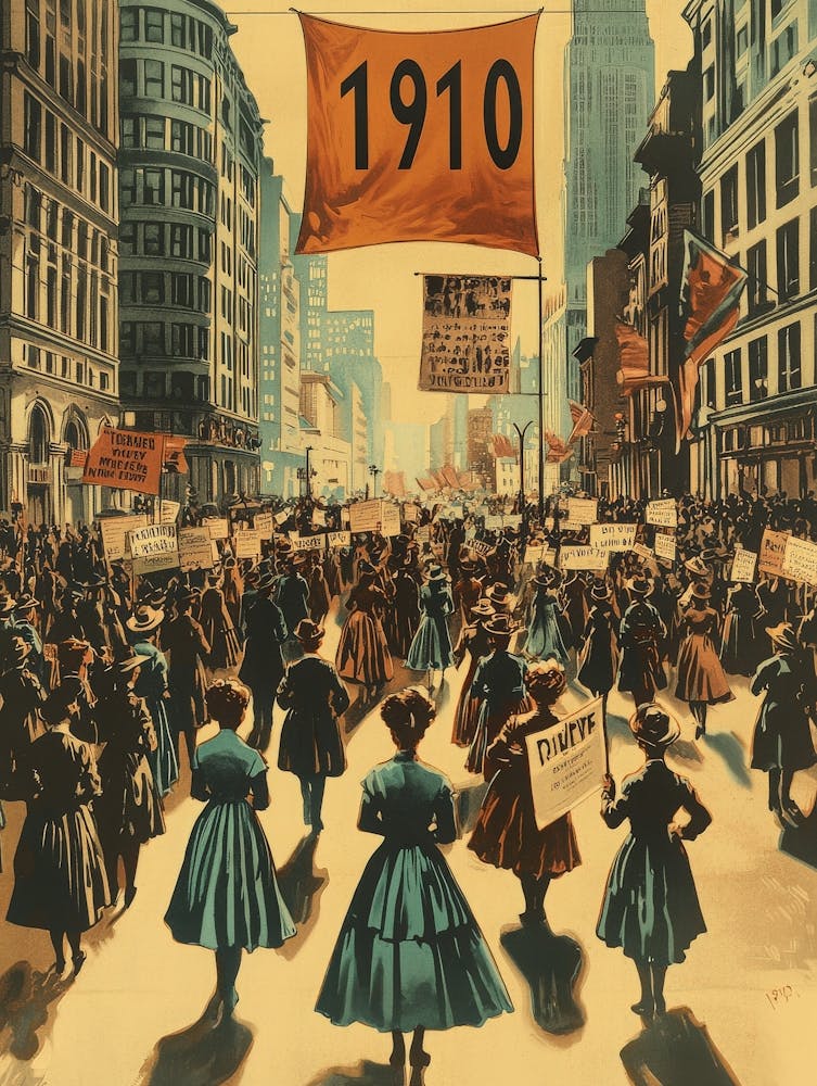 Aihrgdesign A Vintage Poster Of A Womens Suffrage Rally In 19 7618ae93 64d0 453d A39f A8b0fdb963ae 1