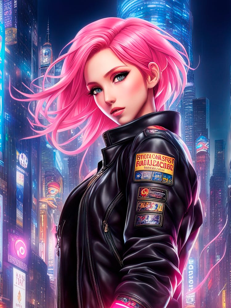 Pink Haired Girl