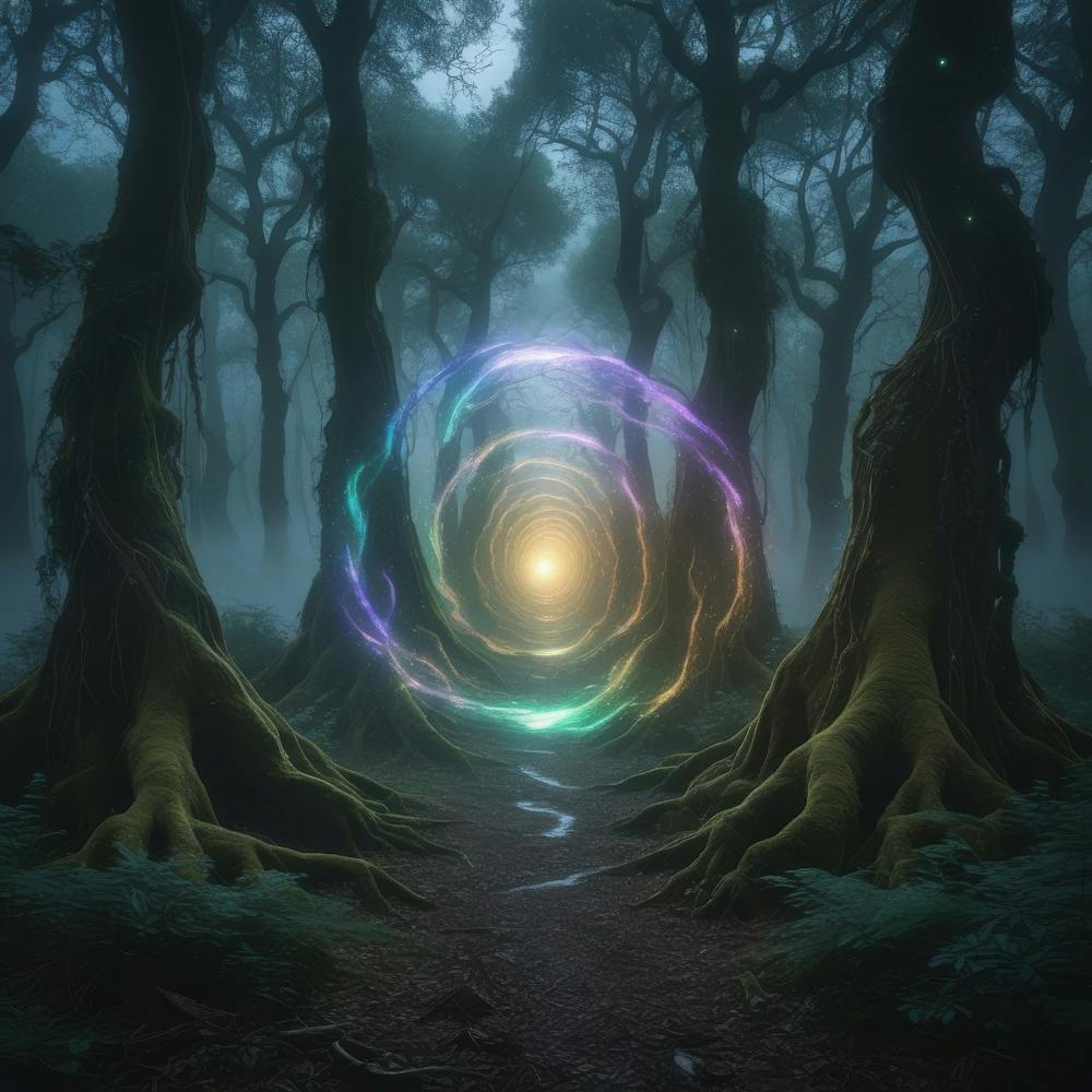 Vortex In The Forest