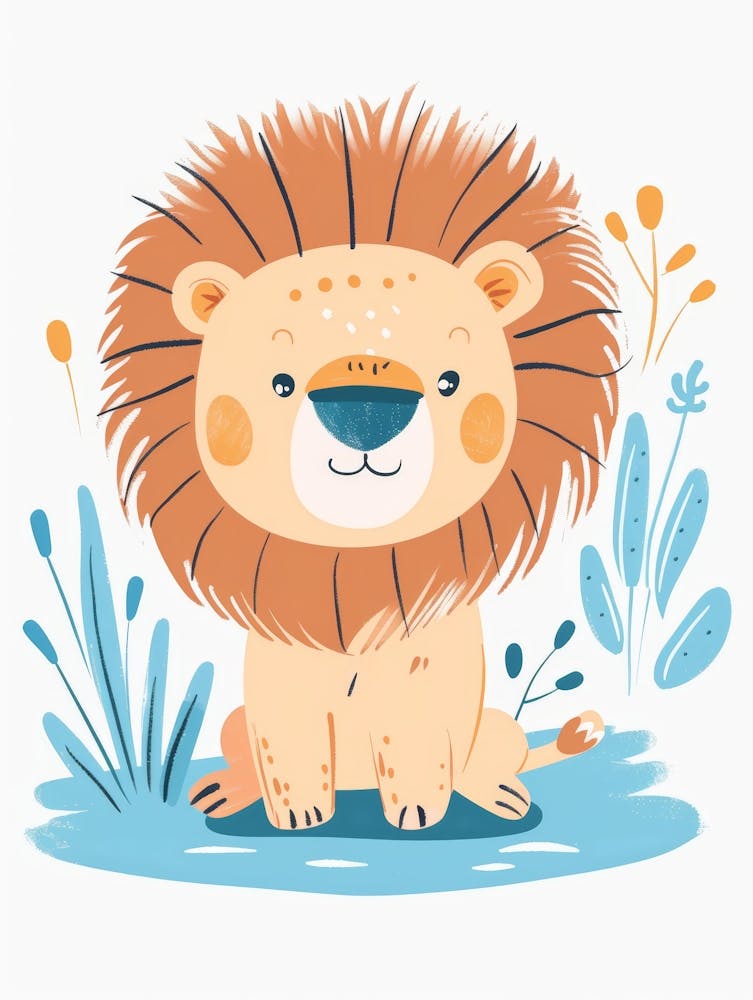 Cute Lion 1