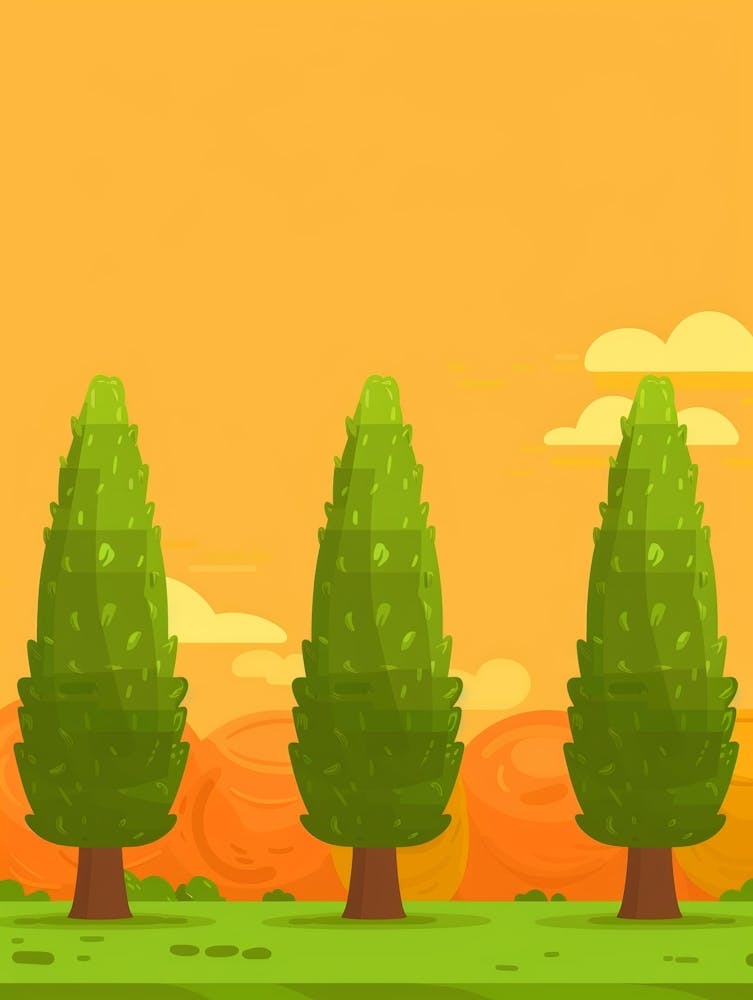Cypress Trees 2