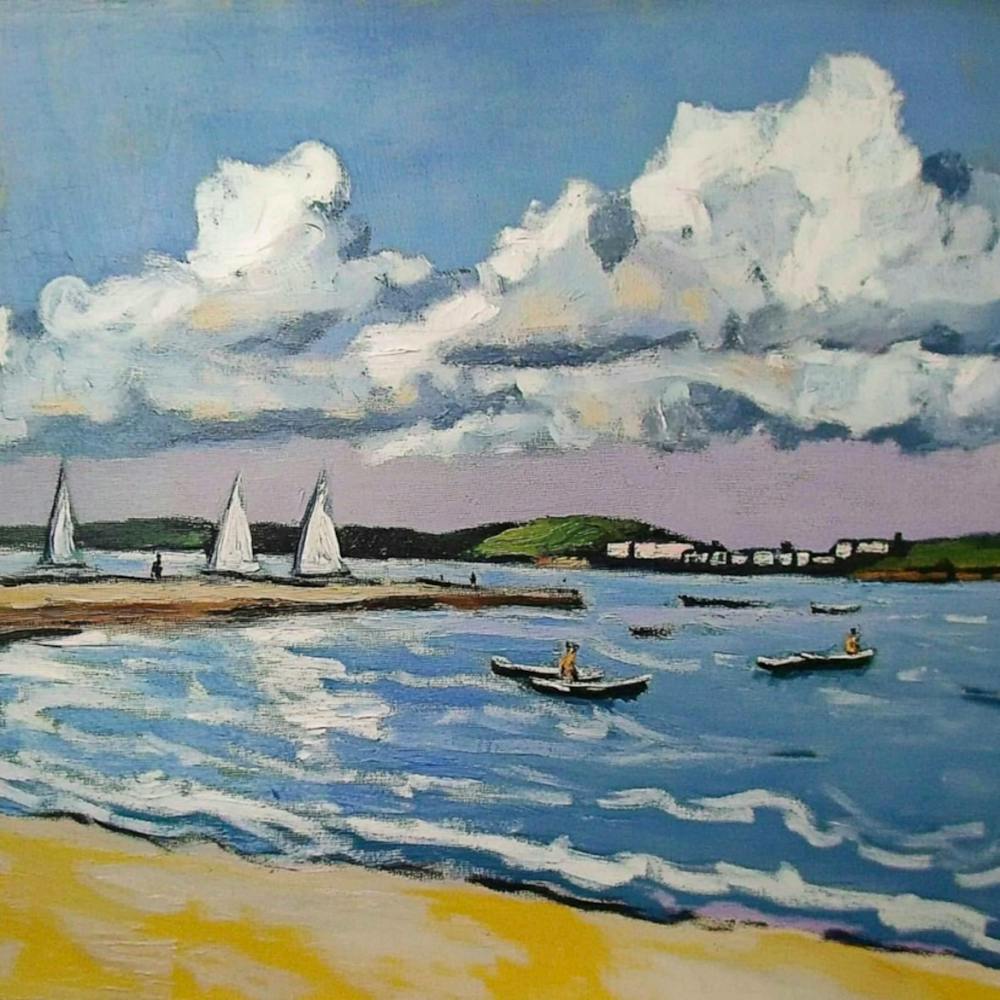Sailboats On The Beach 1