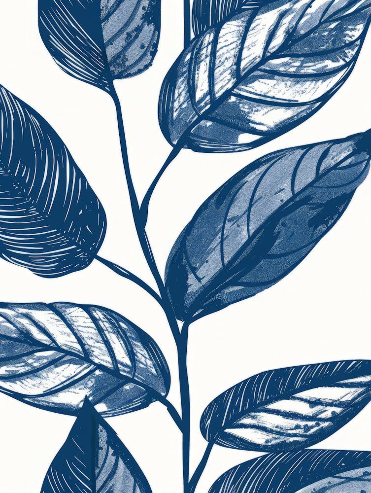 Blue Leaves 18